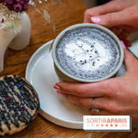 Fu Patisserie et coffee shop Paris 13e -  sésame latte