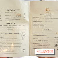 Fu Patisserie et coffee shop Paris 13e - carte - menu
