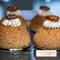 Pâtisserie Mélilot Paris 20e arrondissement -  chou noix de macadamia