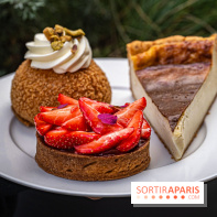 Pâtisserie Mélilot Paris 20e arrondissement -  tarte aux fraises