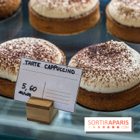 Pâtisserie Mélilot Paris 20e arrondissement -  tarte cappuccino