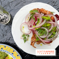 Marquis - Crabe croustillant, brioche, lard