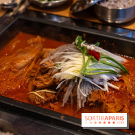 Hwaro Grill, le barbecue Coréen Paris 15e -  marmite kimchi