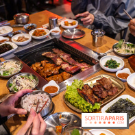 Hwaro Grill, le barbecue Coréen Paris 15e -  grillades