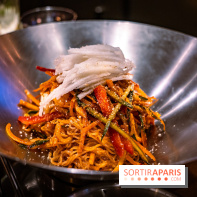 Hwaro Grill, le barbecue Coréen Paris 15e -  salade coréenne