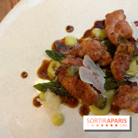 ChoCho - Ris d'agneau, asperge au barbecue