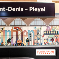 Prolongement de la ligne 14 : nos photos de la gare Saint-Denis-Pleyel