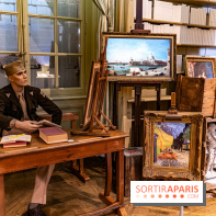 Exposition Monuments Men au Château de la Roche-Guyon - les photos