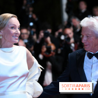 ©Rachid Bellak - Cannes 2024 : Tapis Rouge - Oh, Canada - Uma Thurman et Richard Gere