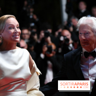 ©Rachid Bellak - Cannes 2024 : Tapis Rouge - Oh, Canada - Uma Thurman et Richard Gere