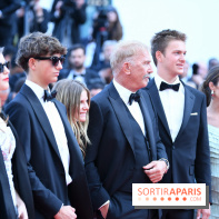 ©Rachid Bellak - Cannes 2024 : Tapis Rouge - Horizon: An American Saga - Lily Costner, Hayes Logan Costner, Grace Avery Costner, Kevin Costner, Cayden Wyatt Costner et Annie Costner 