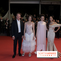 ©Rachid Bellak - Cannes 2024 : Tapis Rouge - The Substance - Dennis Quaid, Coralie Fargeat, Margaret Qualley et Demi Moore