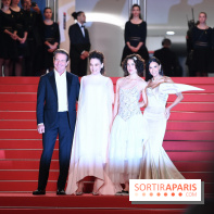 ©Rachid Bellak - Cannes 2024 : Tapis Rouge - The Substance - Dennis Quaid, Coralie Fargeat, Margaret Qualley et Demi Moore