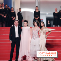 ©Rachid Bellak - Cannes 2024 : Tapis Rouge - The Substance - Dennis Quaid, Coralie Fargeat, Margaret Qualley et Demi Moore