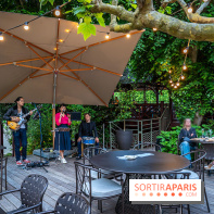 Guinguette des Étangs de Corot, la terrasse festive au bord de l'eau dans les Hauts-de-Seine