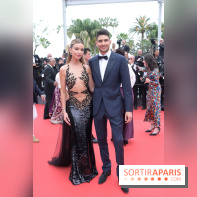 ©Rachid Bellak - Cannes 2024 : Tapis Rouge - The Apprentice - Flavy Barla et Esteban Ocon