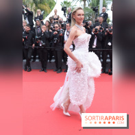 ©Rachid Bellak - Cannes 2024 : Tapis Rouge - The Apprentice - Candice Swanepoel 