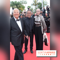©Rachid Bellak - Cannes 2024 : Tapis Rouge - The Apprentice - Massimo Gargia, Renaud Le Van Kim et Delphine Ernotte