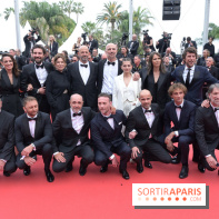 ©Rachid Bellak - Cannes 2024 : Tapis Rouge - The Apprentice - Julien Colonna, Jeanne Herry, Antoine Lafon, Ghjuvanna Benedetti, Anthony Morganti, Thomas Bronzini de Caraffa et Hugo Selignac