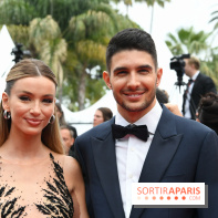 ©Rachid Bellak - Cannes 2024 : Tapis Rouge - The Apprentice - Flavy Barla et Esteban Ocon