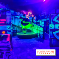 La Tête dans les Nuages - la Défense - Laser Game Pac Man