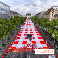 Grand pique nique des Champs-Élysées - photos