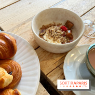 Brunch La Datcha - Muesli rhubarbe