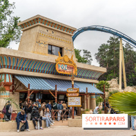 Parc Astérix : inauguration de la Tour Numérobis avec Jamel Debbouze  -  Poz kebab