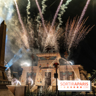 Parc Astérix : inauguration de la Tour Numérobis avec Jamel Debbouze  -  A7C5307