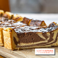 Le brunch maison de l'Auberge des 3 Hameaux, le fantastique brunch des Yvelines - flan marbré