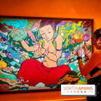 Oh my Gods, l'exposition de Wenna qui nous plonge dans des mondes merveilleux au musée en Herbe - IMG20240605113955