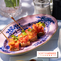 La terrasse jardin Summer de la Bauhinia au Shangri-La Paris -  A7C5599