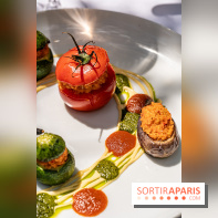 La terrasse jardin Summer de la Bauhinia au Shangri-La Paris
