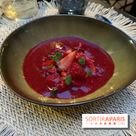 Blossom, Sofitel Paris le Faubourg 2024 - Soupe fruits rouges