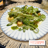 Blossom, Sofitel Paris le Faubourg 2024 - Gnocchis et asperges