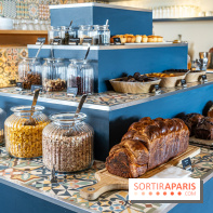 Le Brunch à volonté du belvédère au Domaine de la Corniche dans les Yvelines - photos -  brioche et cakes