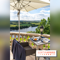 Le Brunch à volonté du belvédère au Domaine de la Corniche dans les Yvelines - photos -  terrasse