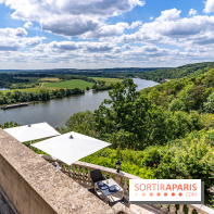 Le Brunch à volonté du belvédère au Domaine de la Corniche dans les Yvelines - photos -  vallée de la Seine