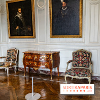 Le Château de la Roche Guyon, le château troglodyte dans le Val-d'Oise - 95 -  mobilier