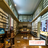 Le Château de la Roche Guyon, le château troglodyte dans le Val-d'Oise - 95 -  bibliothèque