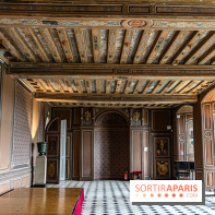 Le Château de la Roche Guyon, le château troglodyte dans le Val-d'Oise - 95 -  salle des gardes