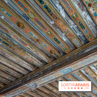 Le Château de la Roche Guyon, le château troglodyte dans le Val-d'Oise - 95 -  salle des gardes