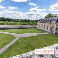 Le Château de la Roche Guyon, le château troglodyte dans le Val-d'Oise - 95 -  terrasse