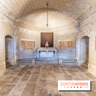 Le Château de la Roche Guyon, le château troglodyte dans le Val-d'Oise - 95 -  chapelle