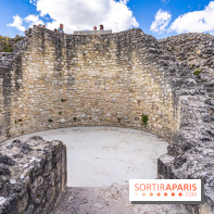 Le Château de la Roche Guyon, le château troglodyte dans le Val-d'Oise - 95 -  donjon