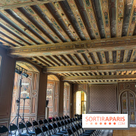 Le Château de la Roche Guyon, le château troglodyte dans le Val-d'Oise - 95 -  salle des gardes