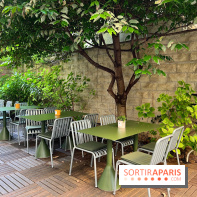 Hôtel Rosalie - Patio terrasse