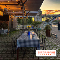 Chouchou sur Seine, la terrasse festive de l'hôtel Chouchou sur les quais parisiens