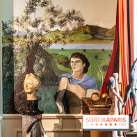 Maison Jean Cocteau à Milly-la-Forêt en Essonne - photos -  fresque 