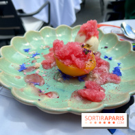 Moët in Paris by Allénos - Dessert pêche et champagne